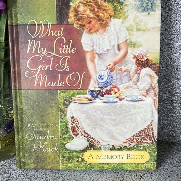What My Little Girl Is Made Of: A Memory Book, Hardcover - Picture 2 of 5